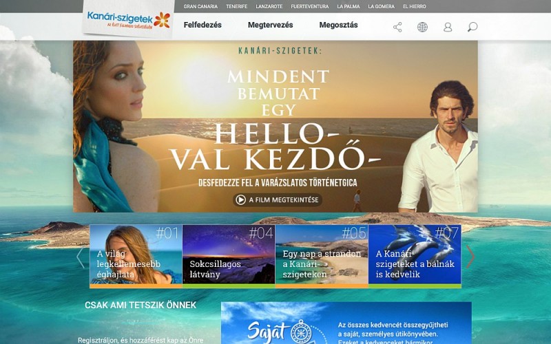 Canarias se promociona en la televisi�n de Hungr�a 