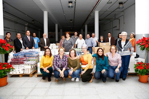 Empresarios de Arinaga inician la campa�a �La Solidaridad no tiene due�os�