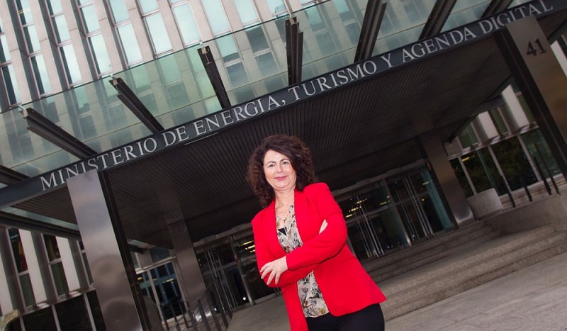 Matilde Asi�n, en la inauguraci�n del IV Foro Internacional de Turismo de Maspalomas Costa Canaria