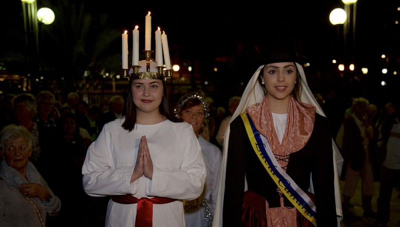 La coronaci�n de la Luc�a Sueca y Luc�a Canaria cumple 53 a�os