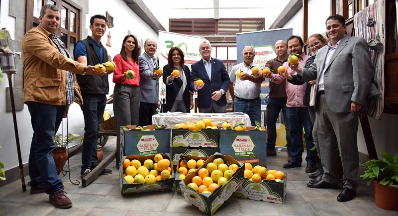SPAR Gran Canaria renueva su compromiso con la naranja de Telde