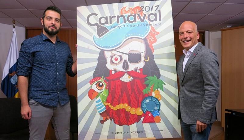 Santa Luc�a presenta el cartel del Carnaval Pirata 2017