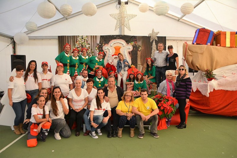 El I Mercadillo de Navidad de Maspalomas  recibe m�s de 4.000 visitantes