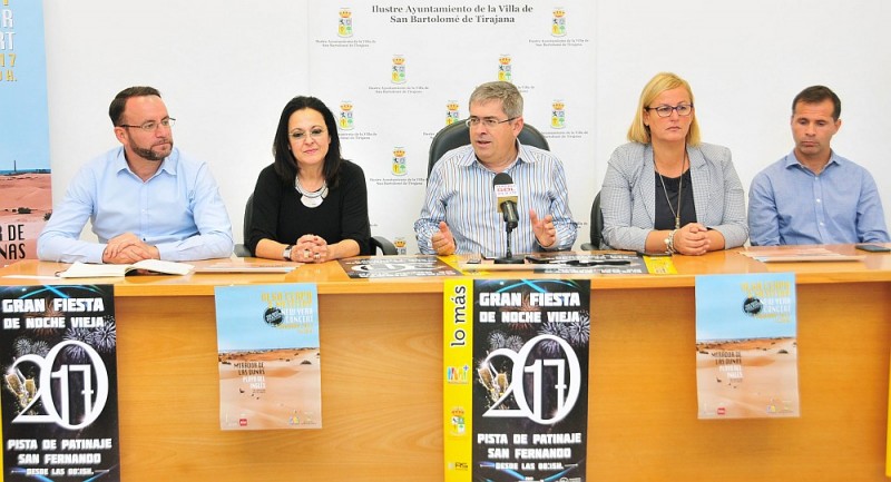 A�o nuevo en Maspalomas con Olga Cerpa y Mestisay en el Mirador de Las Dunas