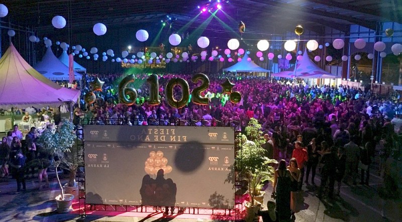 La fiesta de Fin de A�o de La Karpa cuenta con aforo para 5.500 personas