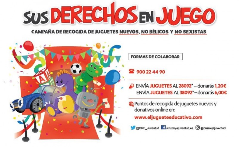 Cruz Roja entrega juguetes a m�s de 800 ni�os y ni�as de familias en dificultad social