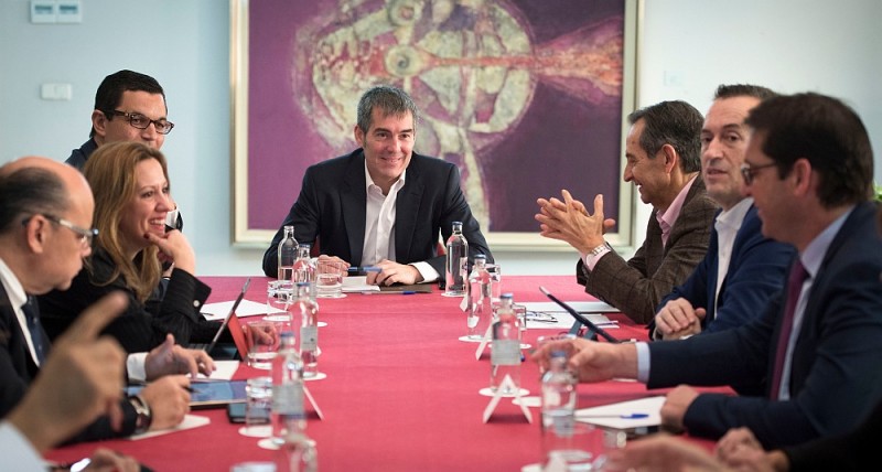 Fernando Clavijo acude a la VI Conferencia de Presidentes en Madrid