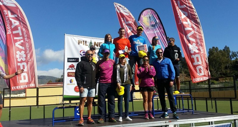 Alejandro Fraguela y Yonathan Pe�a se imponen en el Pilancones Tunte Trail   