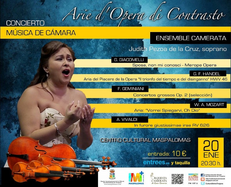 Judith Pezoa vuelve actuar en Maspalomas