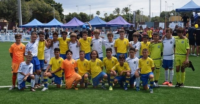 Maspalomas acoge la Fase Canaria de la Danone Cup