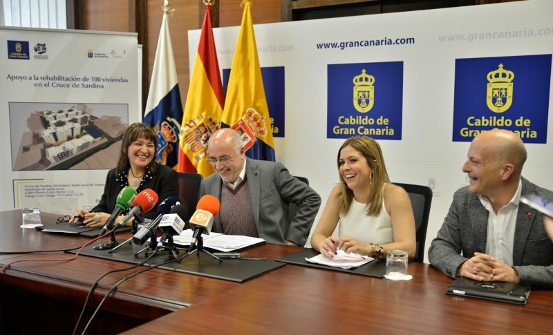 El Cabildo invertir� 355.000 euros en la rehabilitaci�n de 100 viviendas en Santa Luc�a