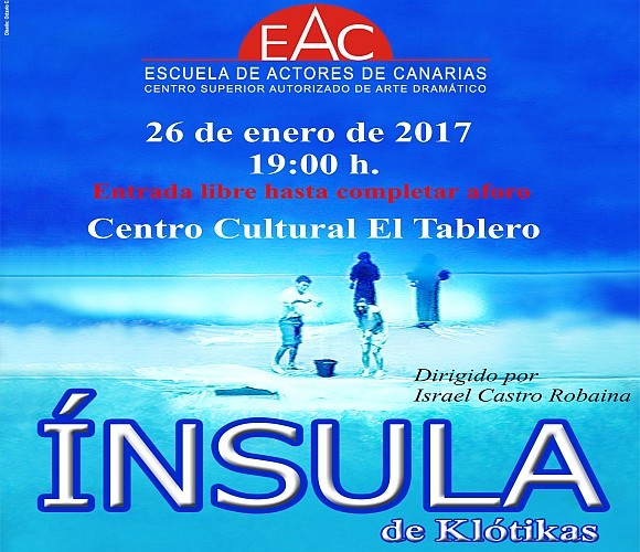 La Escuela de Actores de Canarias dramatizar� �nsula en El Tablero 
