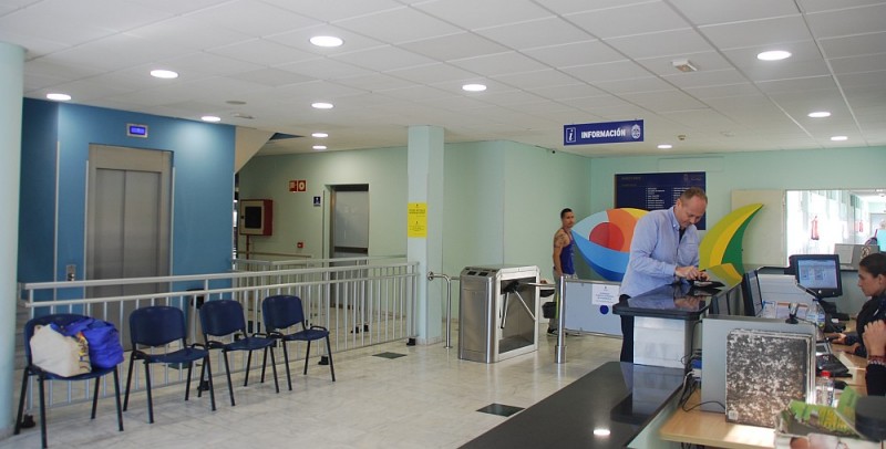 Mog�n cambia el sistema de iluminaci�n de sus instalaciones deportivas 