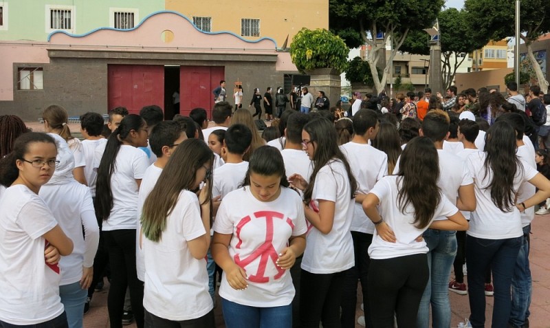 M�s de 20 artistas act�an en el Festival PazArte, de Vecindario 