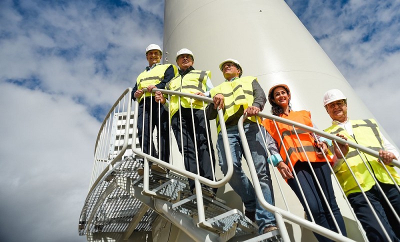 El Parque E�lico de Los Llanos de Aldea Blanca podr� abastecer a 6.000 hogares