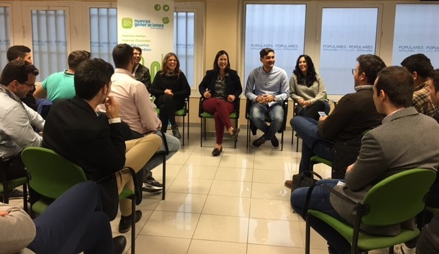 NNGG de Canarias muestra su apoyo a Asier Antona