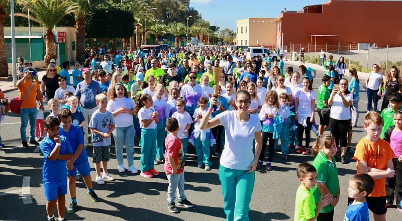 Arguinegu�n convoca a m�s de mil participantes en las Olimpiadas por la Paz 