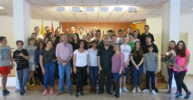 El IES Tamogante recibe a estudiantes de Alemania y Hungr�a del proyecto Erasmus +