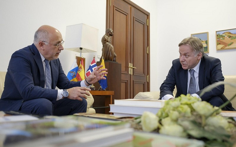 Noruega y Gran Canaria ponen en com�n su apuesta por la econom�a verde y azul