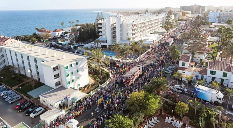 115 carrozas para la Gran Cabalgata del Carnaval Internacional de Maspalomas 