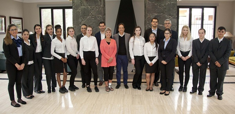 Turismo conoce las impresiones de estudiantes de intercambio que realizan pr�cticas en Hecansa