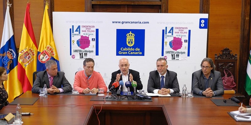 Gran Canaria pide al Gobierno que deje de racanearle la carretera de La Aldea