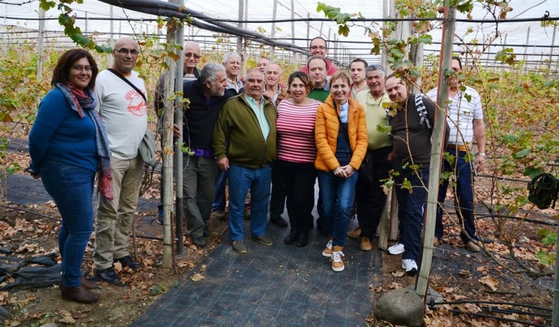 Ag�imes celebra el curso �la poda de la vi�a� 