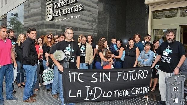 El Cabildo pide la incorporaci�n de los diez trabajadores despedidos del ITC 