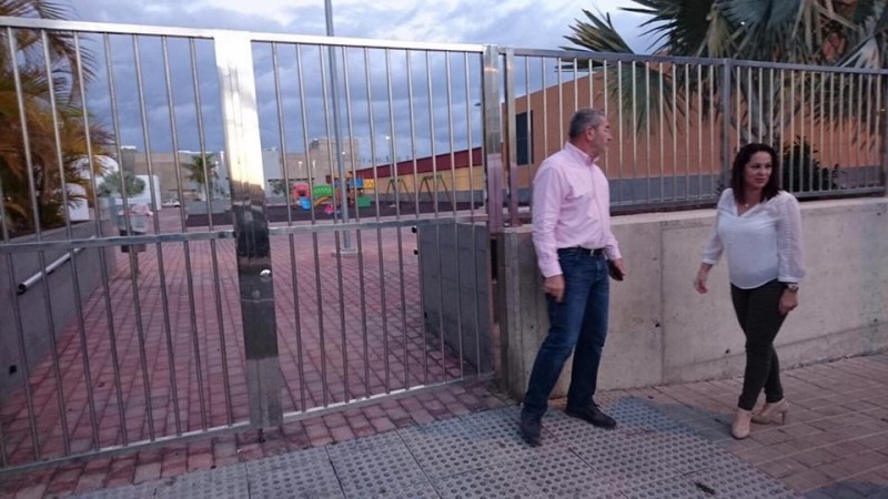 NC-SBT denuncia el cierre y el estado de abandono de Parque P�blico del T5 de El Tablero