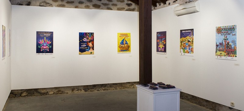 Los 12 carteles del Eurocarnaval se exhiben en San Fernando