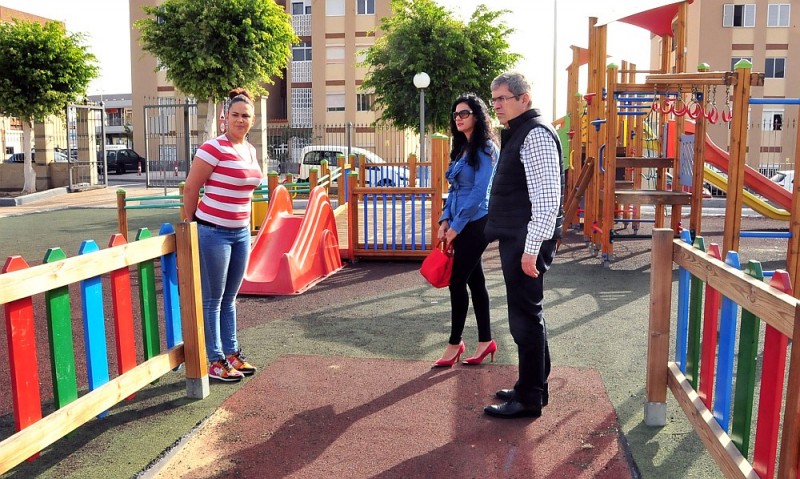 Maspalomas mejora la accesibilidad de los parques infantiles     