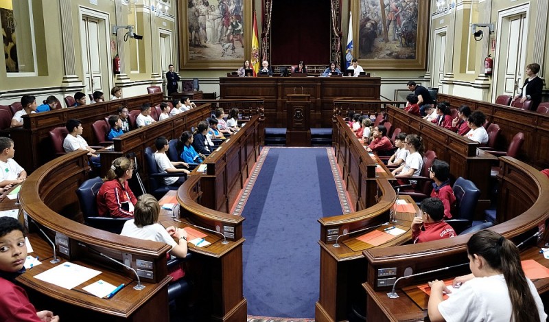 Escolares canarios se comprometen con el reciclaje