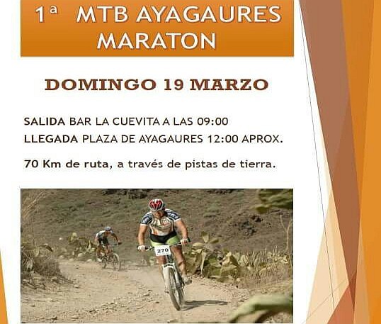 Ayagaures celebra el primer marat�n  de mountain bike, con 70 kil�metros