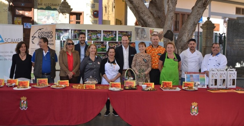 Ag�imes presenta las VI Jornadas Gastron�micas del Cochino Negro Canario 