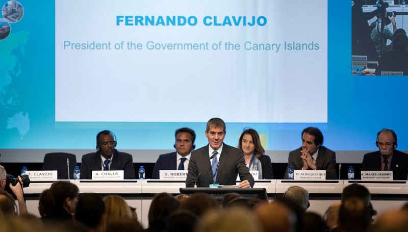 Clavijo propone en Bruselas que las RUP sean �catalizadores del desarrollo en sus entornos geogr�ficos�