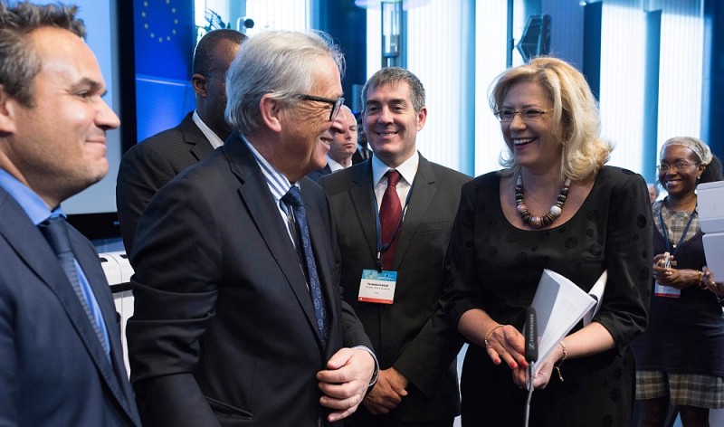 Fernando Clavijo defiende en Europa el futuro de Canarias 