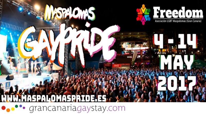 Maspalomas GayPride 2017 espera recibir 150.000 personas