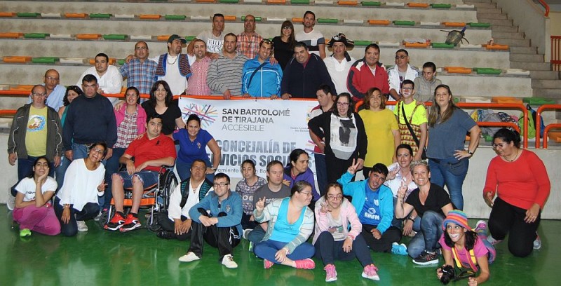 Maspalomas acoge el I Encuentro de F�tbol 7 para centros ocupacionales 
