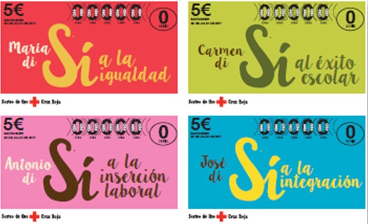 Cruz Roja lanza la campa�a de ventas  del Sorteo de Oro 2017