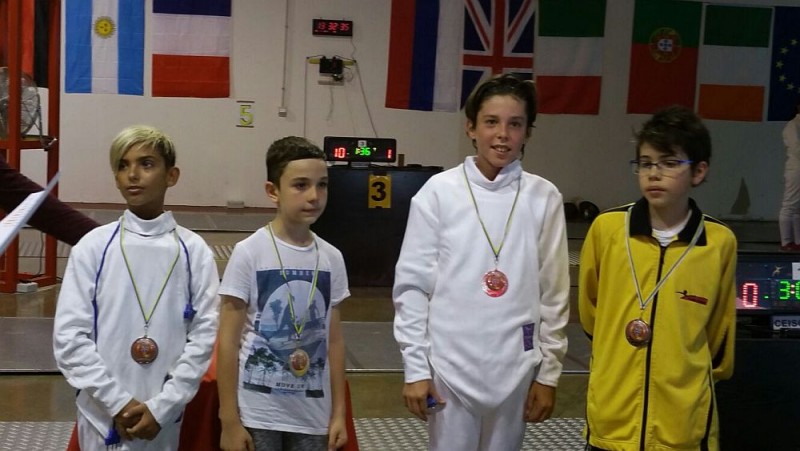 Medallas para ocho tiradores del Club Esgrima de SBT en la Copa Federaci�n de Canarias  