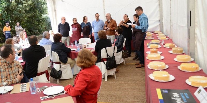El queso Hoya del Cavadero de Moya, Mejor Curado de Gran Canaria 