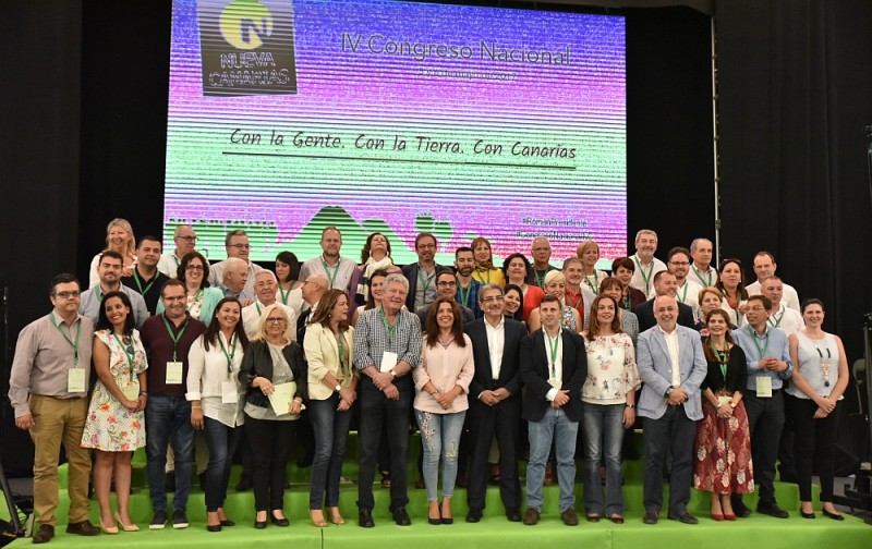La candidatura de Rom�n Rodr�guez obtiene el respaldo del 97,3% del IV Congreso de NC  