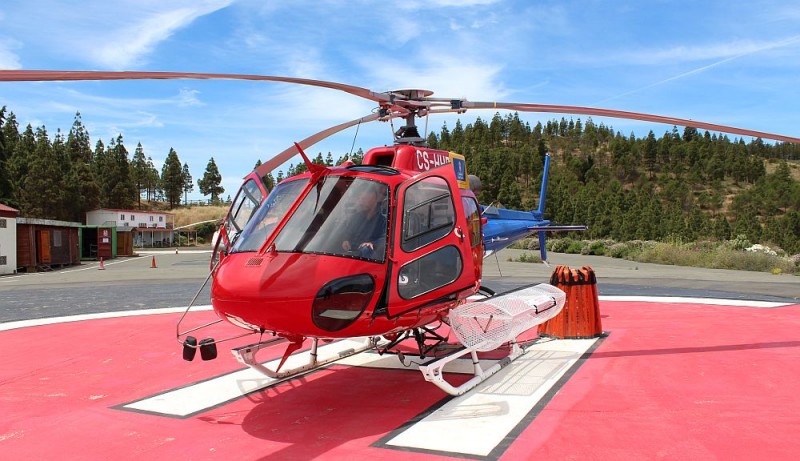 Gran Canaria ya cuenta con el primer de helic�ptero de extinci�n de incendios 