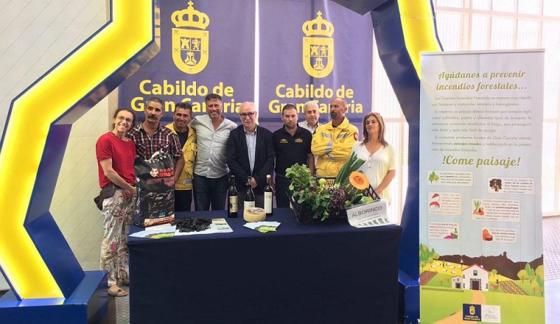 El Cabildo anima a consumir productos de la tierra para prevenir incendios forestales 