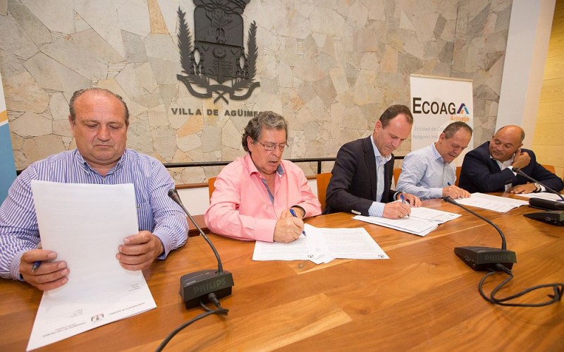 Ag�imes firma un convenio colaboraci�n con las Asociaciones Empresariales