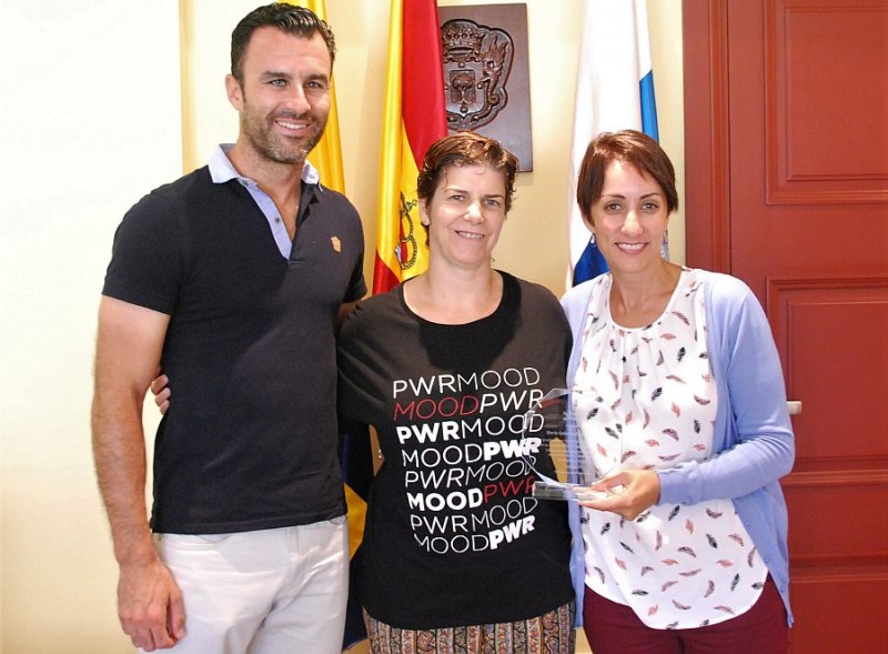 Mog�n reconoce los m�ritos deportivos de la tiradora ol�mpica Mar�a Quintanal