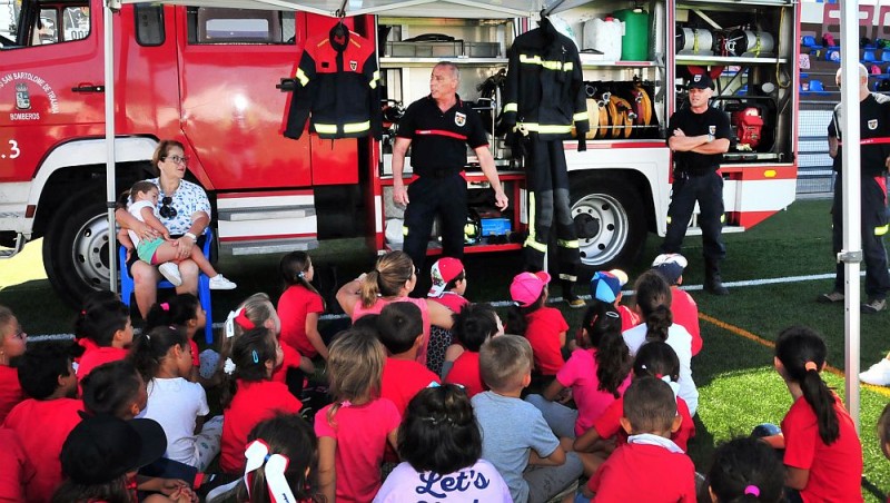 Escolares de Tirajana aprenden conceptos de seguridad  