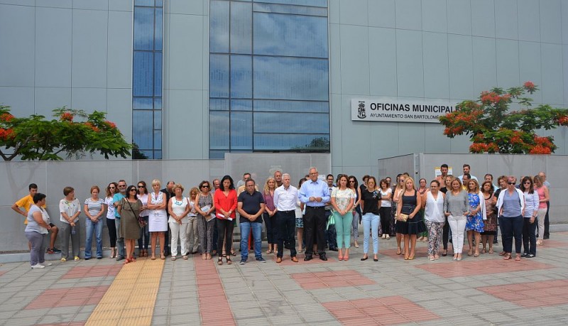 �Minuto de silencio� en Maspalomas por el atentado de M�nchester