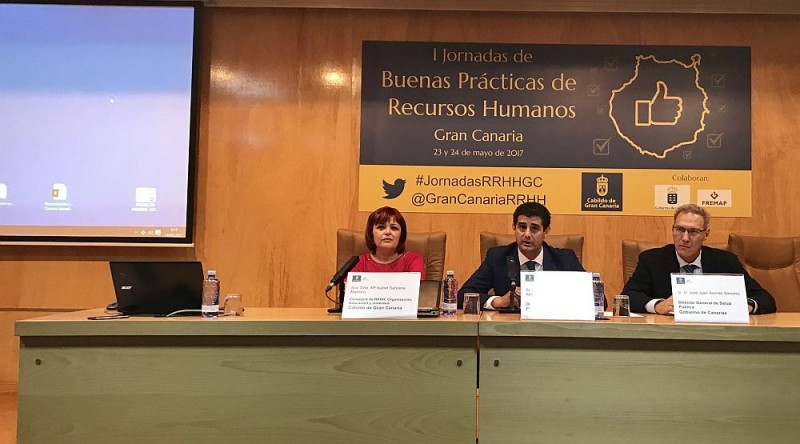 El Cabildo celebra las I Jornadas de Buenas Pr�cticas de Recursos Humanos 