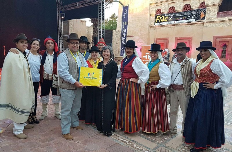 El folklore de San Bartolom� de Tirajana llega a Marruecos